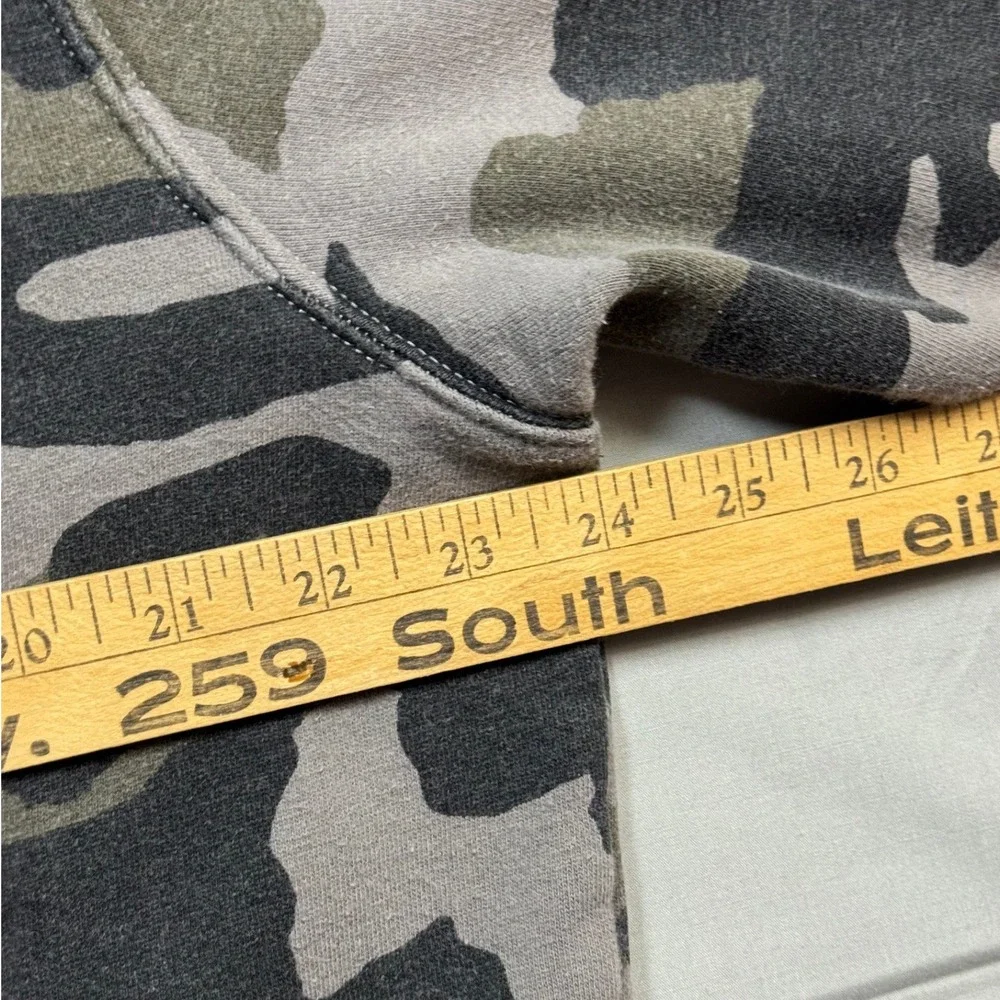Fox Racing Mens Camo Pullover Hoodie Green Brown Camouflage Logo Sweatshirt L - Picture 8 of 8